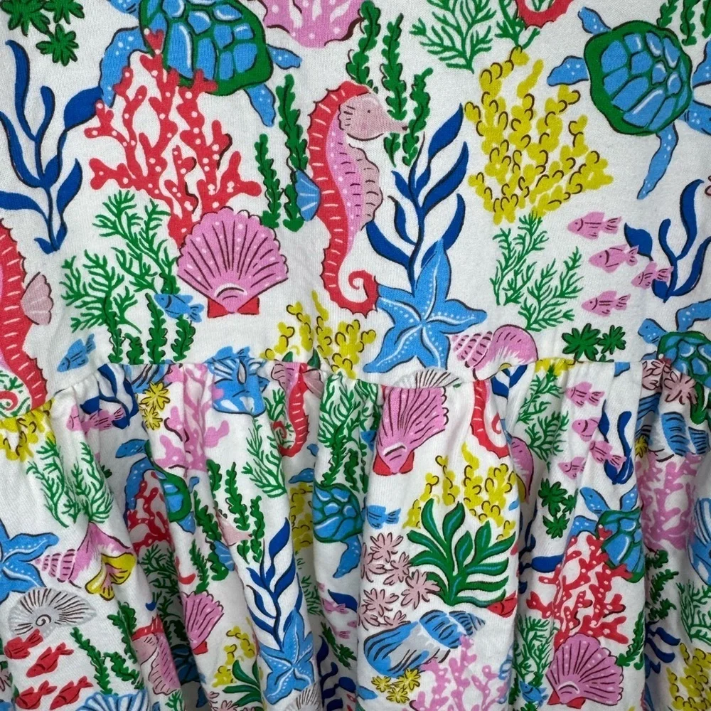 Mini Boden Coral Cove Sleeveless Dress Girls Size 11-12Y - Picture 3 of 6